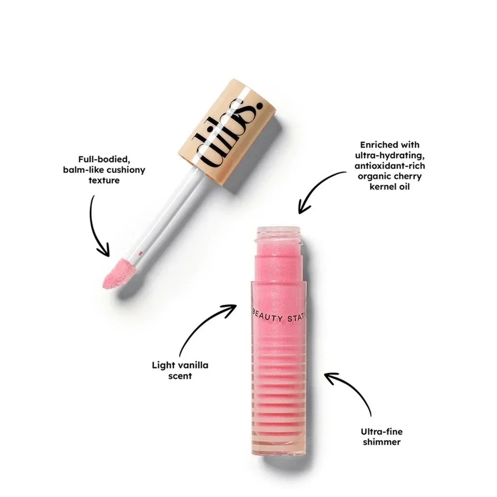 DIBS‎ Beauty Go To Glossy Balm in Effortless Pink 0.2oz NIB
